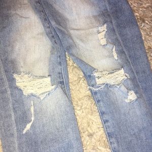 American Eagle curvy high rise skinny jeans